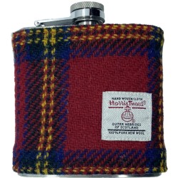 Tweed-Wrapped Flask - Royal Stewart
