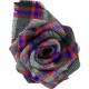 Tartan Rose Brooch - MacPherson Hunting