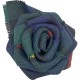 Tartan Rose Brooch