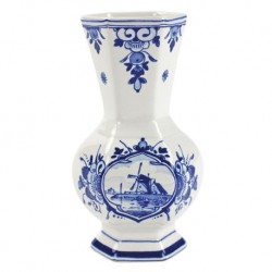 Delft Blueware Vase - Windmill
