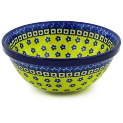 Polish Pottery Bowl - 6.5" - Sunburst
