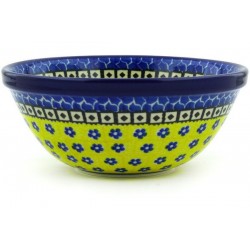 Polish Pottery Bowl - 6.5" - Sunburst
