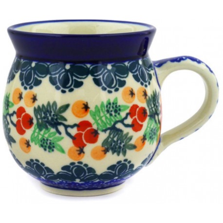 Bubble Mug - 12 oz - Red Berries