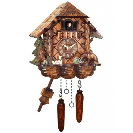 Engstler Quartz Cuckoo Clock with Bears