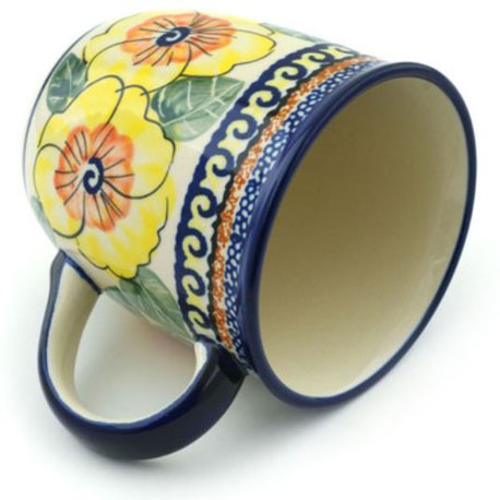 Mug - 12 oz - Lemon Poppies - Unikat