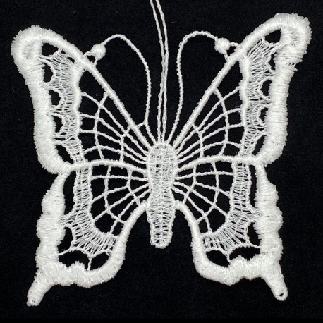 Lace Ornament - Butterfly
