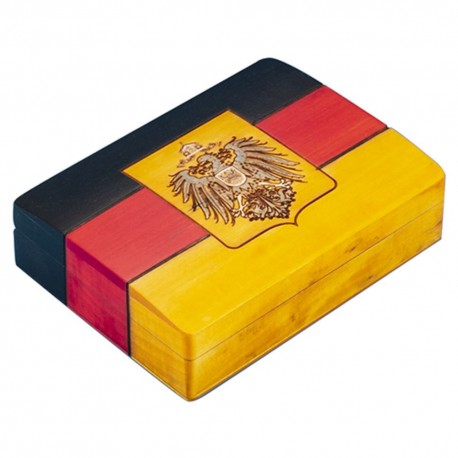Polish Wooden Box - German Flag