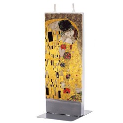 Flat Candle - The Kiss by Klimt