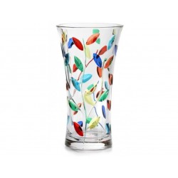 Italian Glass Vase - Tree of Life Large Multicolor