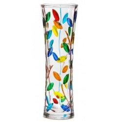 Italian Glass Vase - Tree of Life Small Multicolor