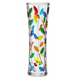 Italian Glass Vase - Tree of Life Small Multicolor