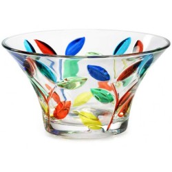 Italian Glass Bowl - Tree of Life Small Multicolor