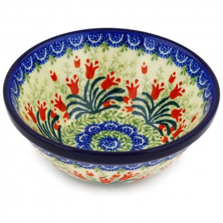 Bowl - 5.5" - Crimson Bells