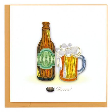 Quilling Card - Beer