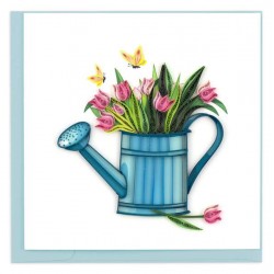 Quilling Card - Gardening