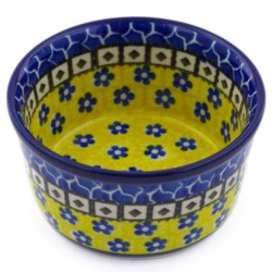 Polish Pottery Bowl - 4" - Sunburst