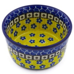 Polish Pottery Bowl - 4" - Sunburst