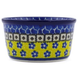 Polish Pottery Bowl - 4" - Sunburst