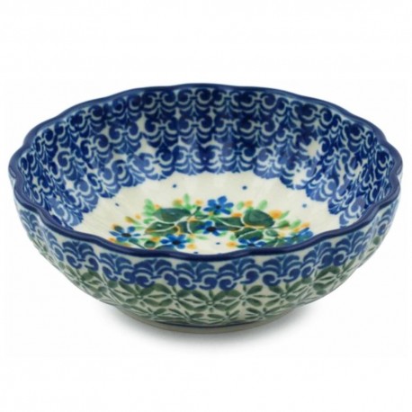 Scalloped Bowl - 5" - Ivy Trail