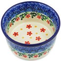 Polish Pottery Bowl - 4" - Red Splendor