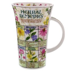Fine Bone China Mug - Tall - Herbal Remedies