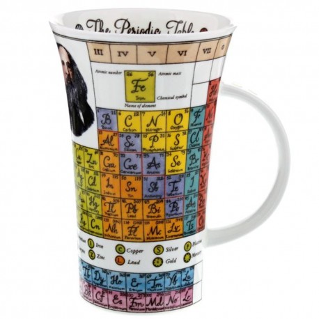 Fine Bone China Mug - Tall - Periodic Table