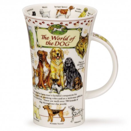 Fine Bone China Mug - Tall - World of the Dog