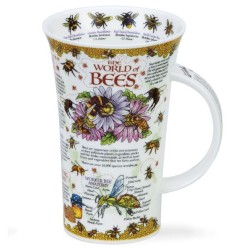 Fine Bone China Mug - Tall - World of Bees