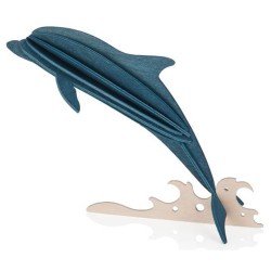Wooden 3D Puzzle - Dolphin