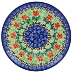 Polish Pottery Plate - 6" - Maraschino