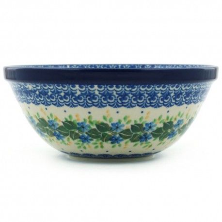 Polish Pottery Bowl - 6.5" - Ivy Trail