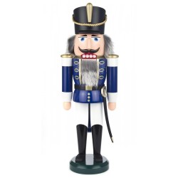 Soldier Nutcracker - Blue and White
