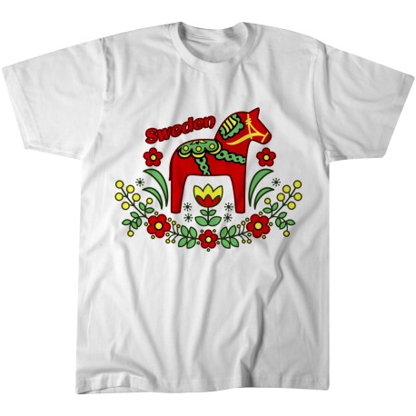 Sweden Dala Horse Tshirt