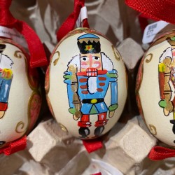 Eggshell Ornament Nutcracker