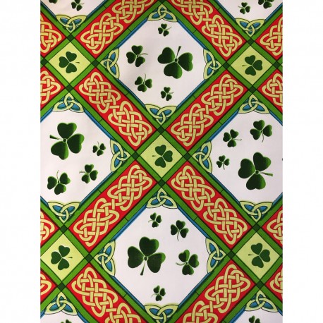 Shamrocks Irish Tea Towel