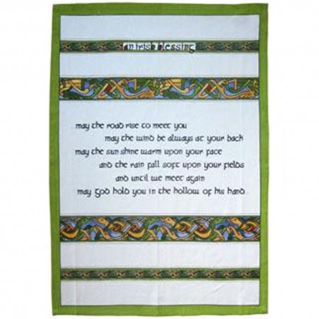 Irish Blessing Tea Towel