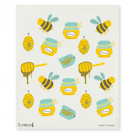 Swedish Dishcloth Bees & Honey