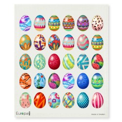 Swedish Dishcloth Easter Eggs