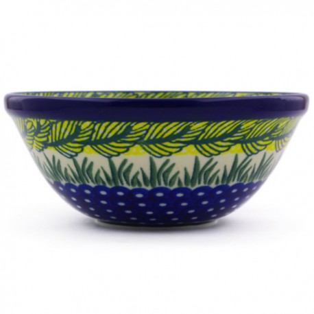 Polish Pottery Bowl - 5.5" - Rooster - Unikat