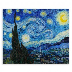 Swedish Dishcloth Starry Night