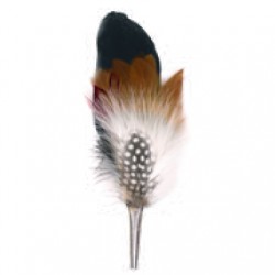 8" Hat Feather Pin