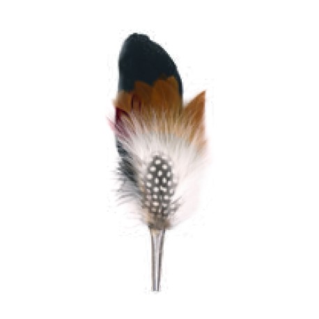 8" Hat Feather Pin