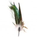 12" Hat Feather Pin