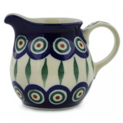 Cream Pitcher - Peacock