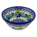 Polish Pottery Bowl - 5.5" - Blue Berry