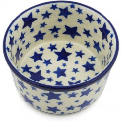 Polish Pottery Bowl - 4" - Starlight