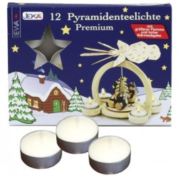 German Pyramid Candles - Tealight
