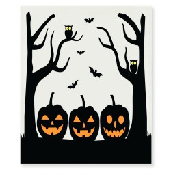 Swedish Dishcloth Halloween