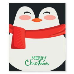 Swedish Dishcloth Christmas Penguin