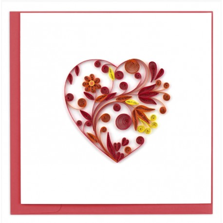 Quilling Card - Heart